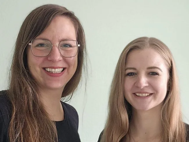 Lena Schröder und Anika Hümpel